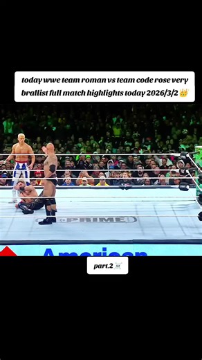 WWE Team Roman vs Team Cody Rhodes Match Highlights