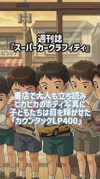 Five Supercar Booms from the Showa Era that Both Kids and Adults Loved!