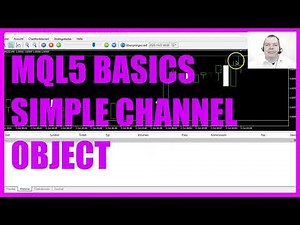 LEARN MQL5 TUTORIAL BASICS - 91 SIMPLE CHANNEL OBJECT