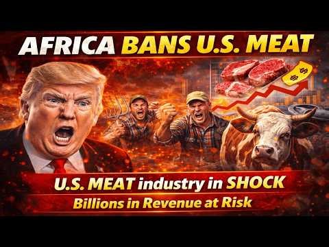 Africa Just Cut Off U.S. Pork and Beef — America’s Meat Industry Faces a Massive Collapse