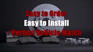 R1 Concepts Front Brake Kit For 2003-2006 Dodge Sprinter| Drilled Slotted Brake Rotors| Super Heavy Duty Brake Pads and Rotors Kit| Hardware included