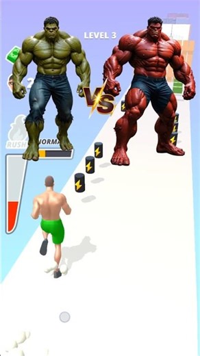 Hulk smash 💥 #redhulk #greenhulk gameplay