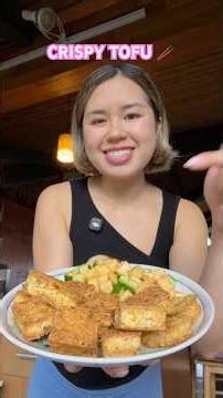 Easy Crispy Tofu Recipe 🥢