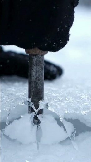 Why does ❄️ snow crust hold before collapsing?