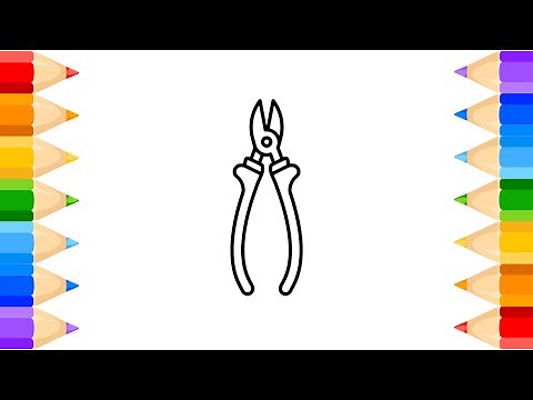 How To Draw Pillars Drawing, Painting & Coloring For Kids and Toddlers_ Child Art 🌈🎨‪@midulart‬