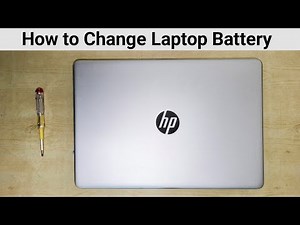 How to change Laptop Battery | Replace Laptop Battery | How to change Battery in Laptop