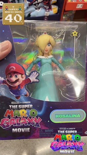 The Super Mario Galaxy Movie Toys at Wal-Mart #shorts Showcase