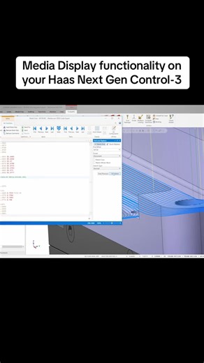 Media Display functionality on your Haas Next Gen Control-3