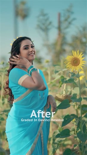 PRUDHVI CINEMATOGRAPHER on Instagram: "From camera to final frame, This is how I turn RAW footage into cinematic visuals Capture in SONY FX3 CINE EI S-Log3 ➝ Grader in DaVinci Resolve 🎨 In frame : @vithikasheru & @alekhyaharika_ 😍 Choreography: @kingkumar_official 😎 Before & After 🎬” #cinematography #bts #trending #viral #alekhyaharika"