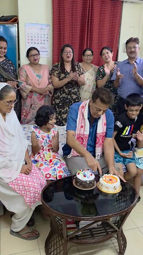 25th October 2025, Mama’s last birthday celebration with the family in Guwahati… none of us knew it would be the last. You left us with memories full of warmth and love. You’ll forever remain in our hearts. 🤍 | Afrida Hussain