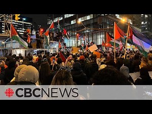 Pro-Israeli, pro-Palestinian rallies draw crowds in Toronto, Montreal