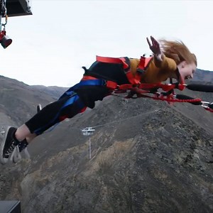 This catapult in New Zealand turns you into a human slingshot 😱 | AOL