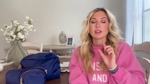 Makeup Bag Travel Cosmetics Pouch and Toiletry Bag, Nylon Zipper Pouch Purse, Cute Make Up Organizer Storage Tote for Women Girls, Travel Skincare Case, Mini Makeup Case, Chocolate Sand Checkered