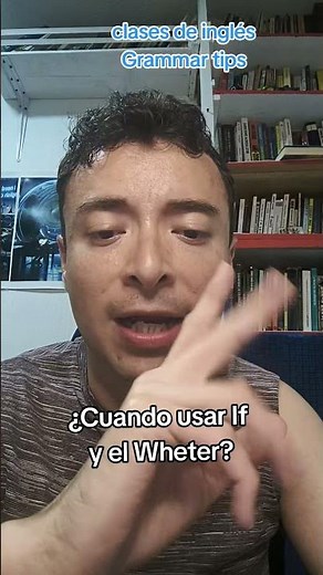 Cuando usar If y cuando Wheter?Tips de inglés clases de inglés