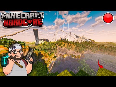 The MEGA MOUNTAIN Build Continues In Minecraft Hardcore Survival!