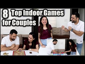 8 Indoor Couple Games 💑 | Valentine’s Day Party Games | Fun & Romantic Challenges