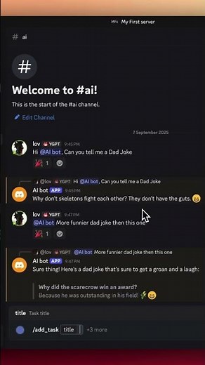Building an AI Discord Bot #YourGPT #supabase
