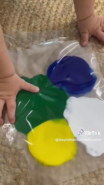 Create Vibrant Sensory Bags with Mixing Colors and Visual Effects 🎨