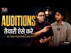 Audition Preparation — Acting Class for Beginners | Camera Acting LIVE | Acting Kaise Kare|JOINFILMS