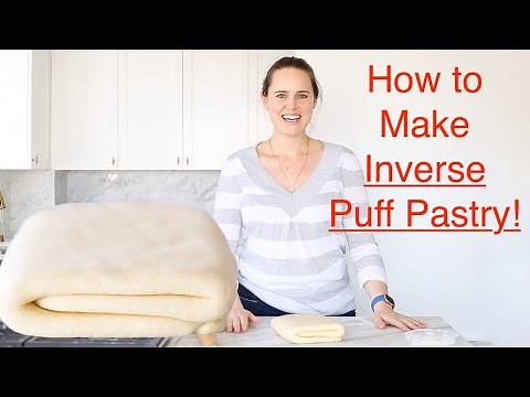 HOW TO MAKE INVERSE PUFF PASTRY: An easy to follow inverse puff pastry recipe by a pastry chef