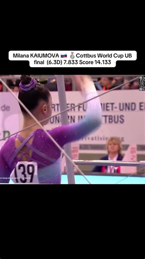 Milana Kaiumova Impresses at Cottbus World Cup Final