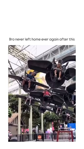 2026 Trending Reels.Ig on Instagram: "The post shares a 24-second video from Nickelodeon Universe at Mall of America, showing riders on the spinning “Fly Coaster” ride in the TMNT-themed area, overlaid with “You Spin Me Round (Like a Record)” to amplify their dizzy, terrified expressions. Caption “Bro never left home ever again after this” humorously exaggerates the ride’s intensity, focusing on a man’s wide-eyed panic, which resonates as relatable schadenfreude for thrill-seekers. Viral tractio