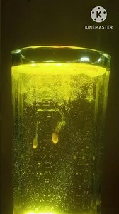 Glass Magic Reflection with Yellow Powder 😲 Science Trick
