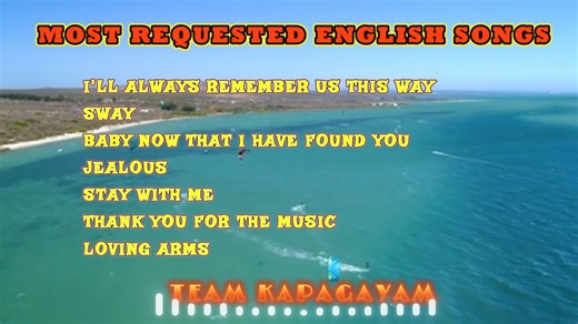 9K views · 132 reactions | MOST REQUESTED ENGLISH SONGS I'LL ALWAYS...