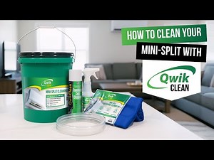 How to Clean Your Minisplit with QwikClean