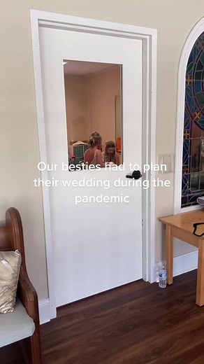 Surprised them good! #fypchallenge #sus #suspicious #covidweddings2021 #bride #surpriseparty #foryourpage #partyplanning