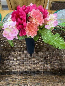 Cemetery Flowers, Memorial Flowers, Gravesite Florals, Bereavement, Floral Arrangement, Artificial Flowers, Sympathy Silk Flowers, Funeral - Etsy Australia