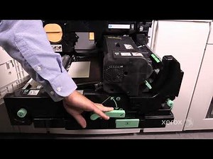 Xerox® D95 D110 D125 D136® Black and White Copier Printer Clearing a Paper Jam in Registration Area
