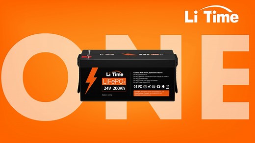 Watch LiTime 24V 200Ah LiFePO4 Battery on Amazon Live