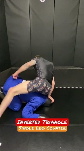 INVERTED TRIANGLE CHOKE To Counter A Single Leg