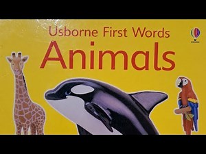 Usborne First Words Animals