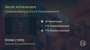It's a Secret achievement in DOOM (1993)