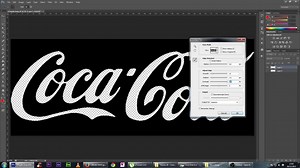 Turn a simple logo from low resolution to a high quality high resolution version using Photoshop.