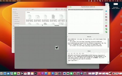 用psychopy编写心理学经典实验范式n-back变式（展示）