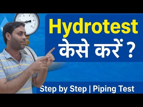 Part-2, Hydrotest Procedure | Piping Hydrotest Step by Step | Hydrotest Safety & Pressure Test”