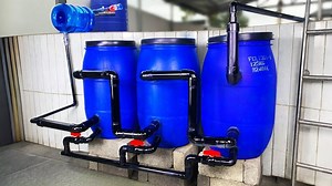 如何用pvc装置制作三合一水过滤器