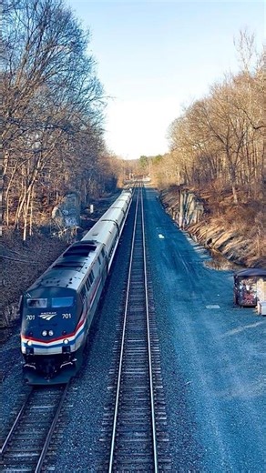 Amtrak K5LA Horn From Locomotive #701! Train #244 From Albany To NYC