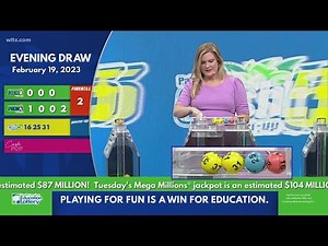 Evening SC Lottery Results: Feb. 19, 2023