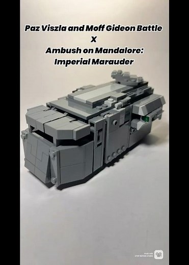 EPIC MARAUDER ALT. BUILD! | Lego Star Wars 75386 + 75373 Alternate Build #legostarwars #starwars