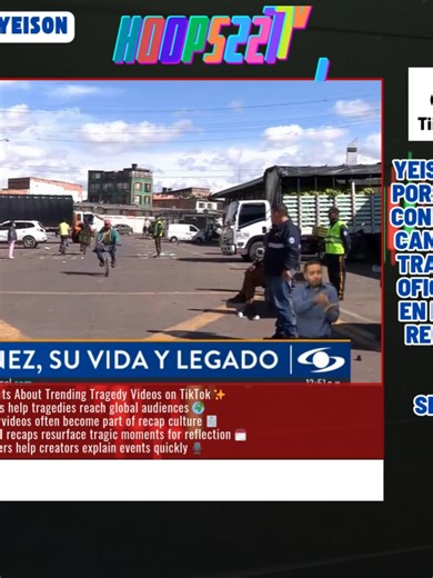TikTok ✨ Trending Topic: Falecimento De Yeison Jimenez Ep8 Yeison Jiménez siempre luchó por salir adelante. Antes de convertirse en un destacado cantante de música popular trabajó en Corabastos. Ese oficio siempre lo honró. Hoy, en la central mayorista lo recuerdan como un hombre que nunca se rindió. Siga la señal de Noticias Caracol En Vivo en noticiascaracol #urgente ¡Luto en la música colombiana! En accidente de avioneta esta tarde en Paipa (Boyacá) murió el cantante Yeison Jiménez y sus músi