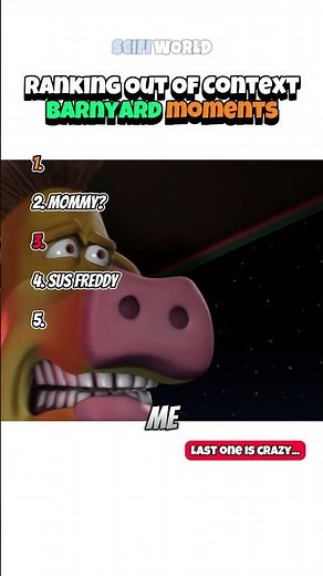 Ranking Out Of Context Barnyard Moments