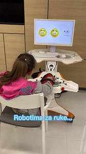 ***ROBOTIKOM KOD DECE SA CEREBRALNOM PARALIZOM*** Veoma je važno za decu sa cerebralnom paralizom da imaju osmišljeni terapijski program koji će im pomoći da postignu ciljeve robotske neurorehabilitacije, a to su poboljšani hod, poboljšanje pokreta, radna terapija... Zato im u Poliklinici Neuromedic kreiramo terapijske programe koji im omogućavaju da obavljaju veliki broj terapijskih zadataka, ali na ZABAVAN način. Deca su tada jako motivisana i uspevaju da postignu neverovatne rezultate, često 