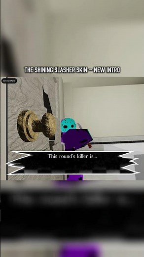 The Shining Slasher Skin Receives a New Intro!! [ FORSAKEN ]
