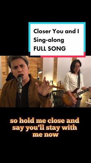 Closer You and I Sing-along FULL SONG! #Duet nyo na! SpongeCola