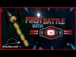 First Battle with ECP! [Starblast.io TEAM MODE 10]