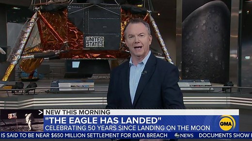 In celebration of the 50th anniversary of the Apollo 11 moon landing, @GMA looks back at the heart-stopping historical moment. For more: https://gma.abc/2YiUzCt | Good Morning America